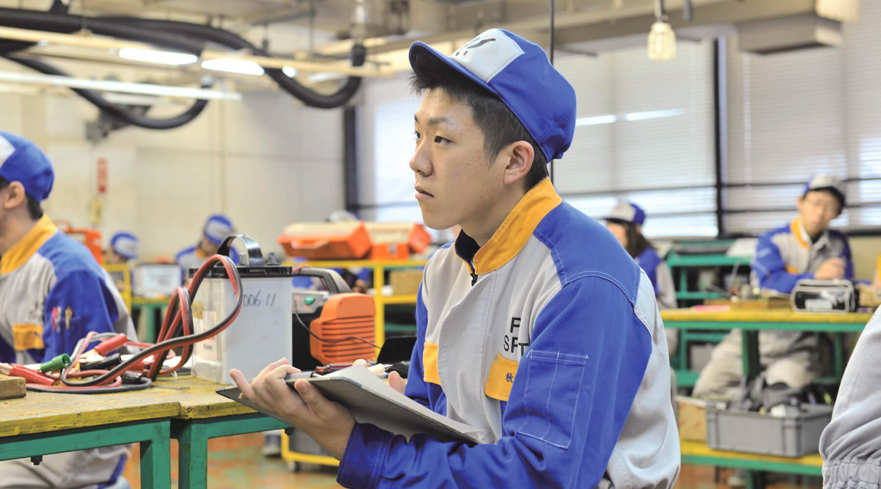 高いモチベーションで学べる環境